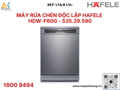 MÁY RỬA CHÉN ĐỘC LẬP HAFELE HDW - F60G 535.29.590 - Thương Hiệu Đức